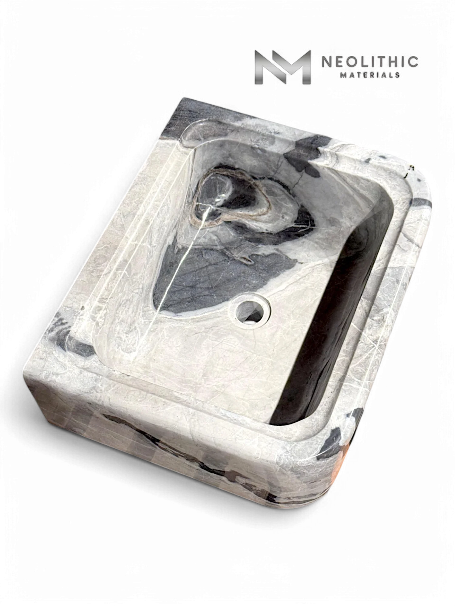 Arctic Ocean Marble Sink - Image 15